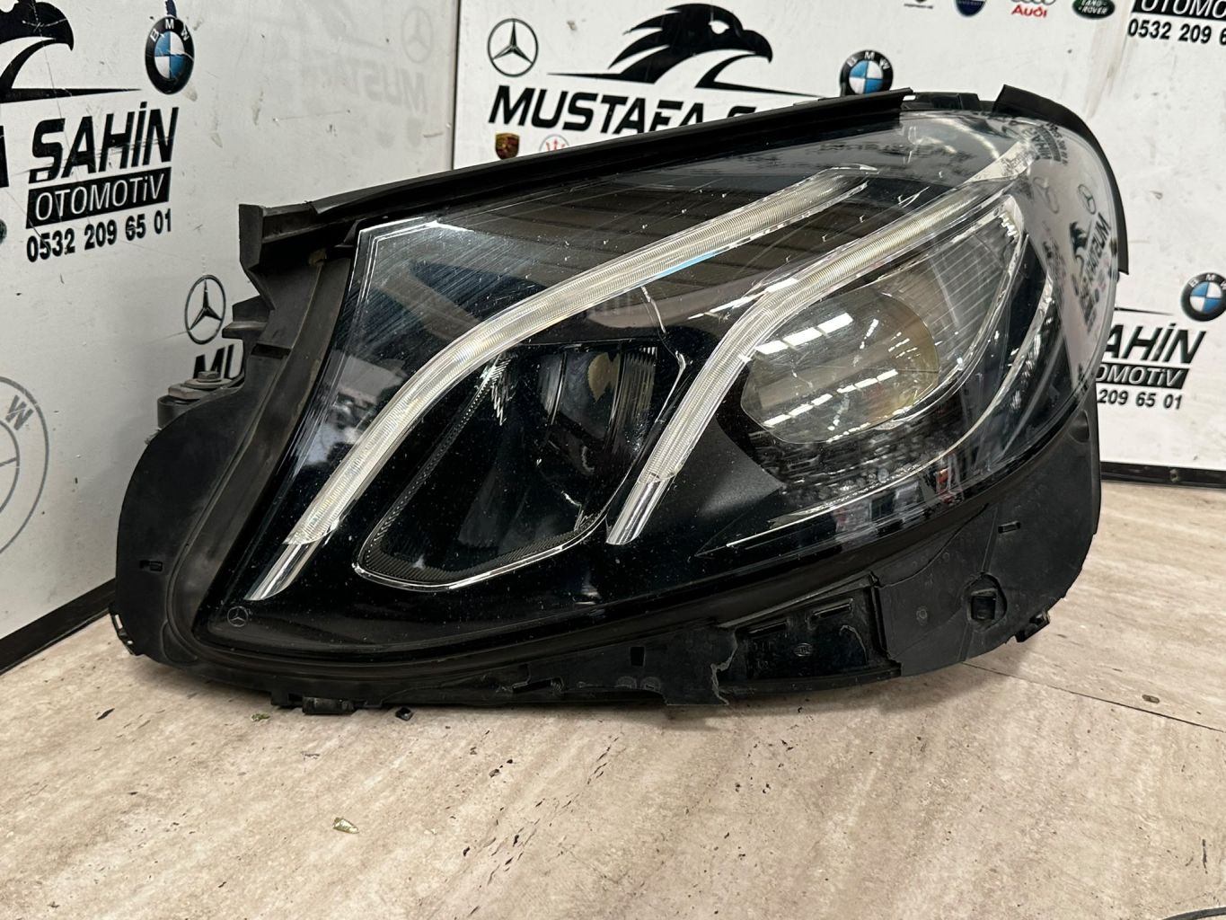 2016 - 2019 Mercedes E Serisi A213 W213 Sol Ön Far A2139063904