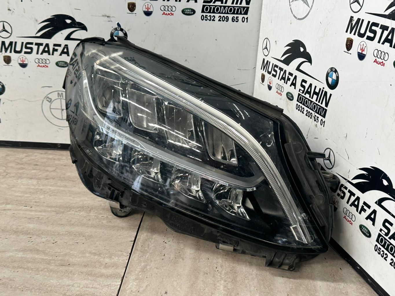 2014 - 2021 Mercedes C Serisi A205 W205 Sağ Ön Far A2059066006