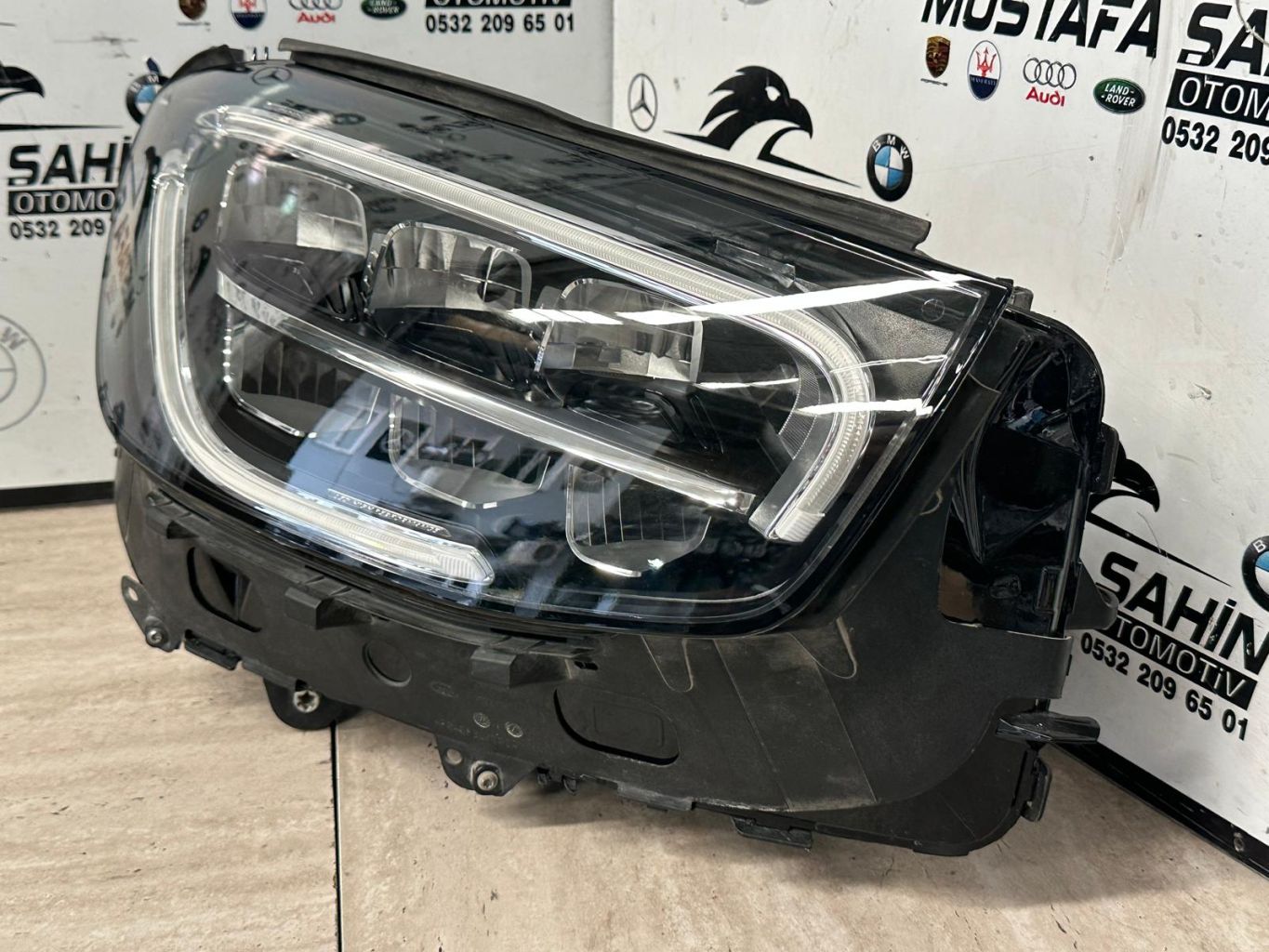 2020 - 2022 Mercedes GLC A253 W253 GLC200 GLC260 Sağ Ön Far A2539066403